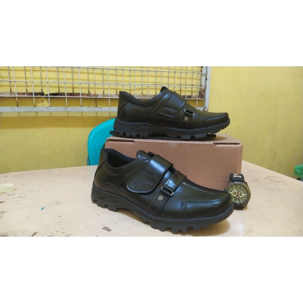 sepatu kretekan kulit asli