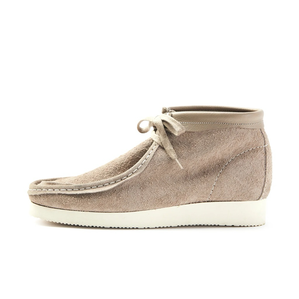 Clarks x INVINCIBLE Wallabee Boot Taupe