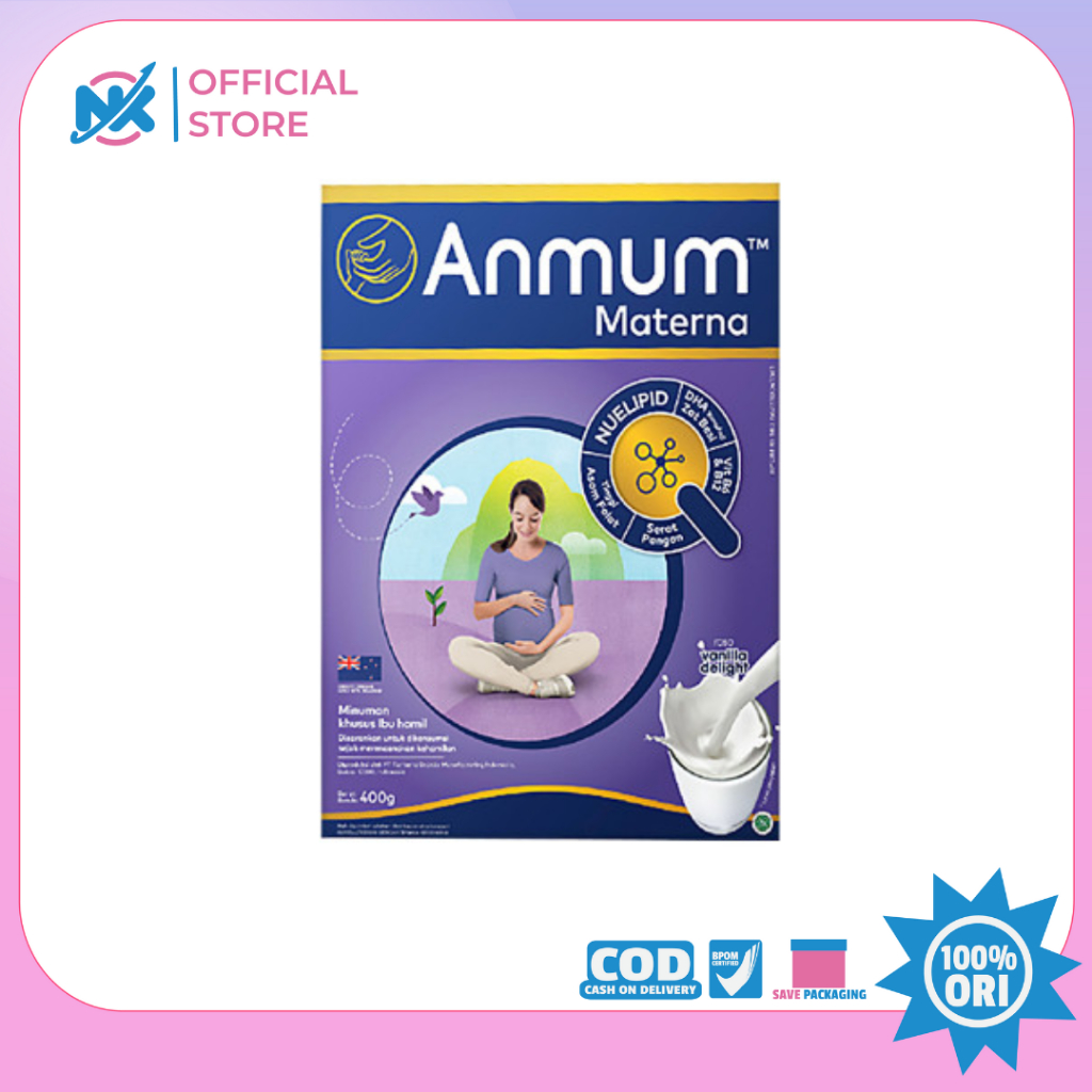 Anmum Materna Vanilla Delight 400 Gr Defect Box Vanila 400Gr