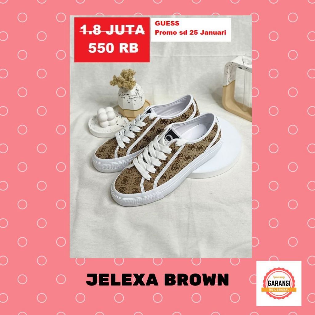 Sepatu wanita seri JELEXA Guess 100% original store