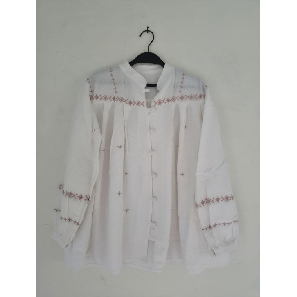 Preloved Linen Blouse