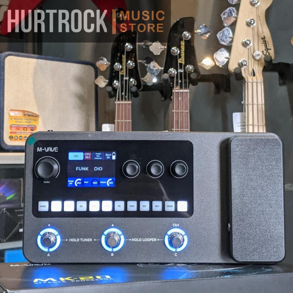 Mvave MK20 Digital Multi Efek Pedal Gitar Profesional