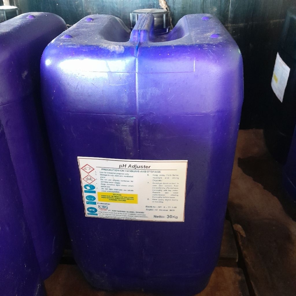 pH Adjuster/pH Stabilizer kemasan 30Kg