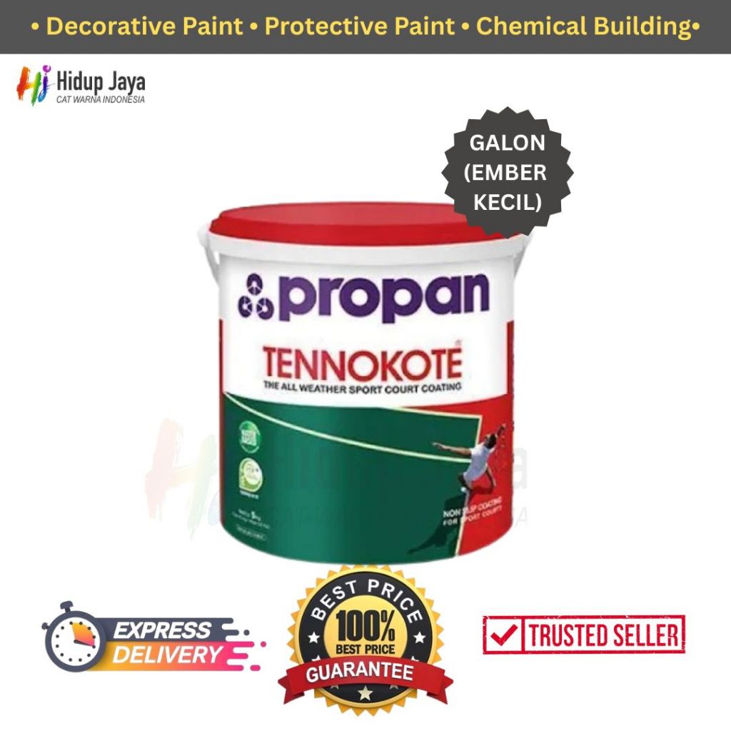 cat lapangan TENNOKOTE PROPAN galon