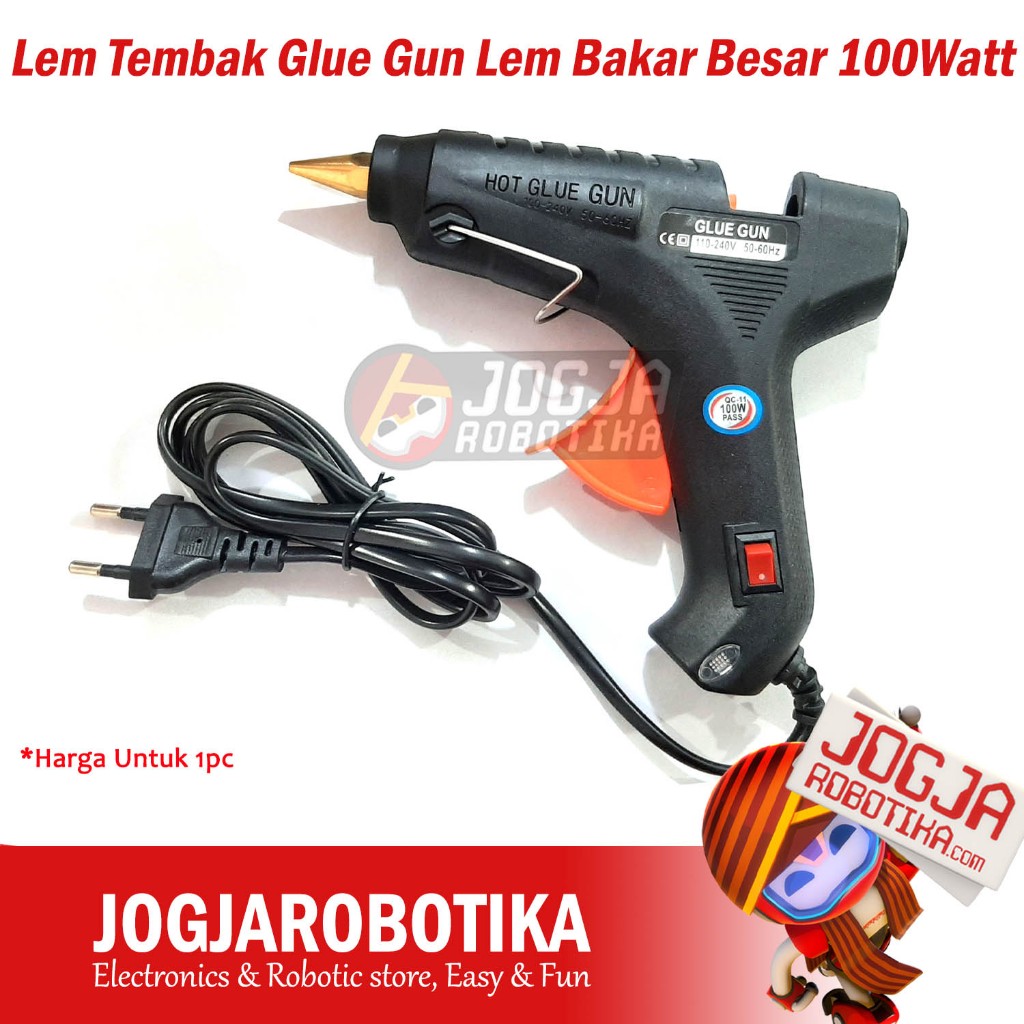 Lem Tembak Glue Gun Lem Bakar Besar 100Watt