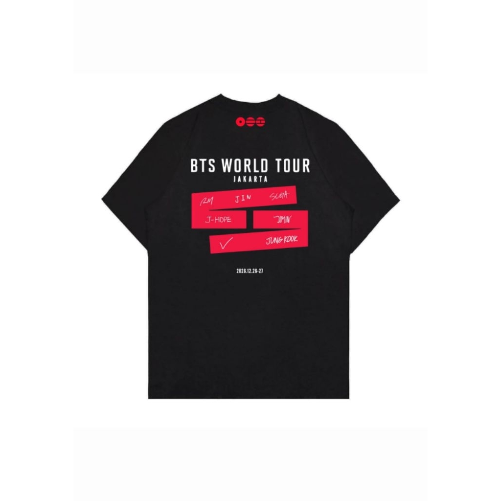 T-Shirt BTS World Tour Jakarta