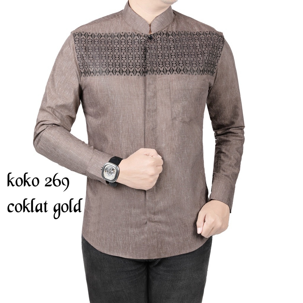 (ada xxl) KOKO PRIA // KOKO COWOK // BATIK SLIMFIT / BATIK MODERN // BATIK PREMIUM