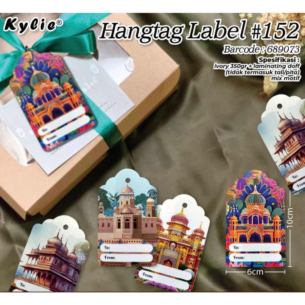HANGTAG IDUL FITRI / HANG TAG IDUL FITRI GREETING CARD / KARTU UCAPAN LEBARAN / HANG TAG IDUL FITRI 