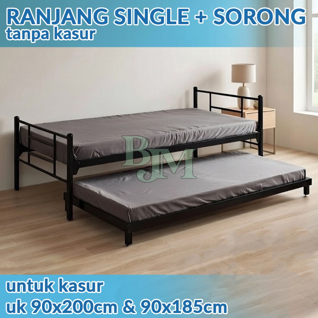 RANJANG SINGLE SORONG RANJANG TINGKAT RANJANG 2 SUSUN RANJANG BESI
