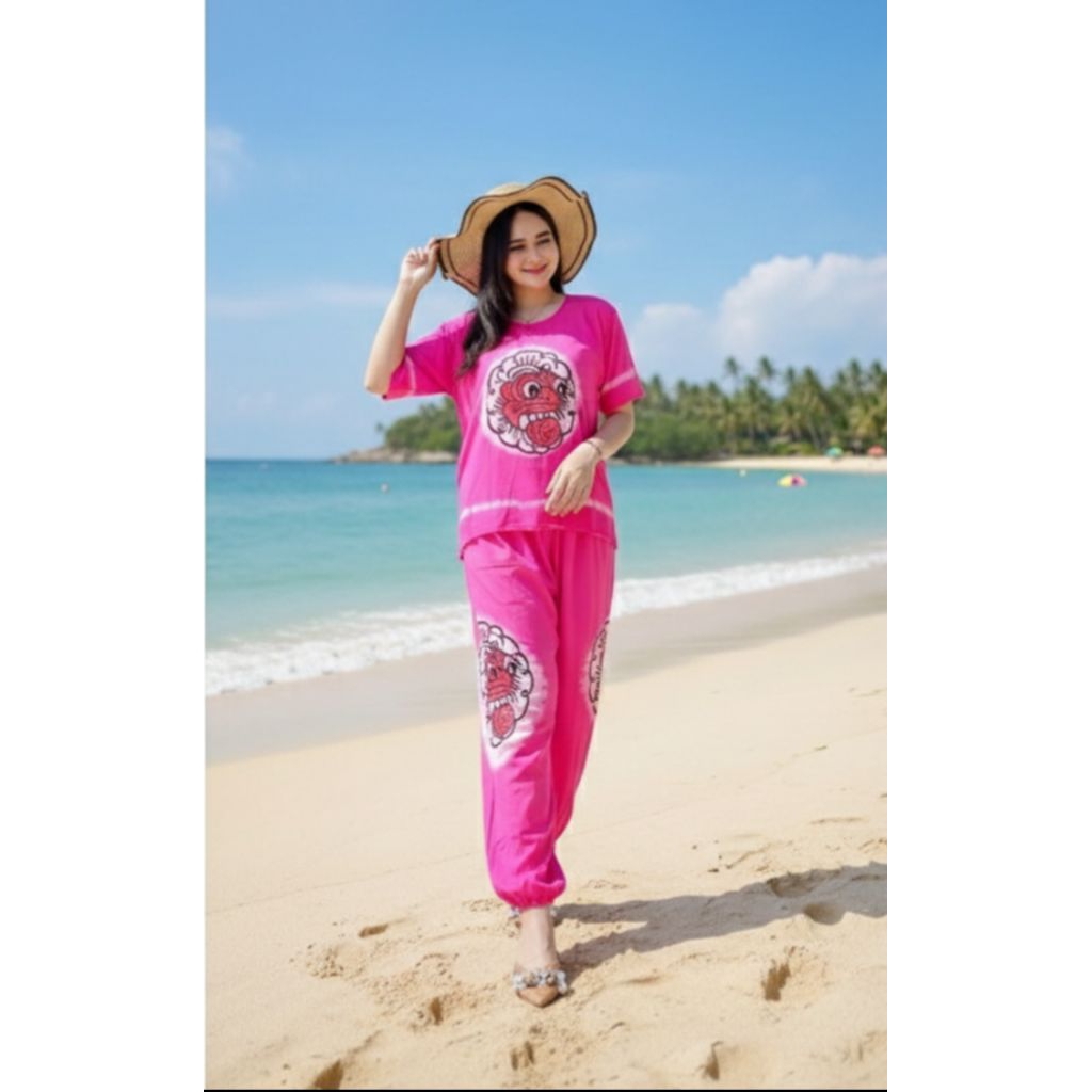 Baju barong Bali dewasa setelan baju Bali setelan wanita terlaris
