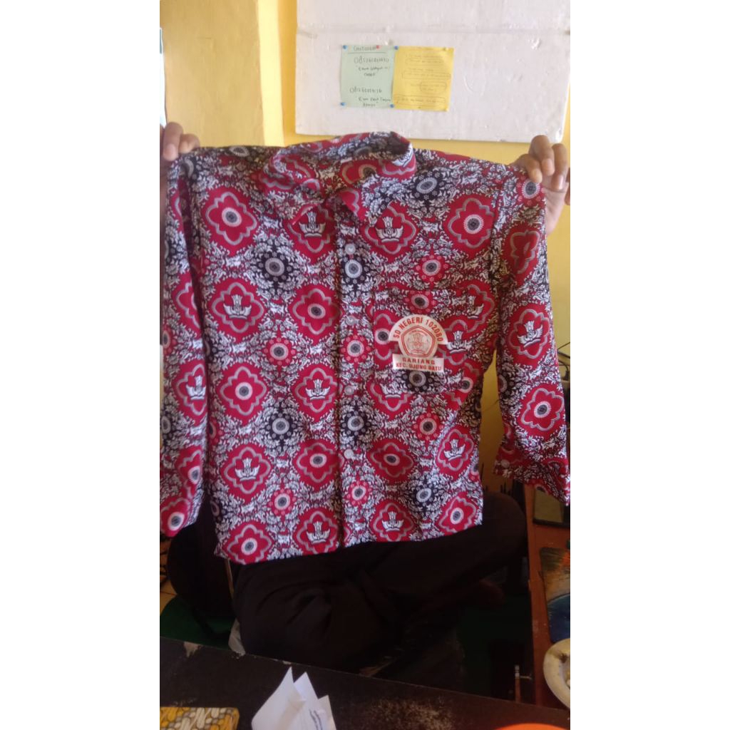 Kain Batik Sekolah Tunas Harapan 12mtr