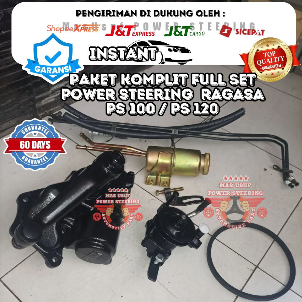Power Steering Stering Ragasa Ps120 Ps100 Komplit Full Set BERGARANSI