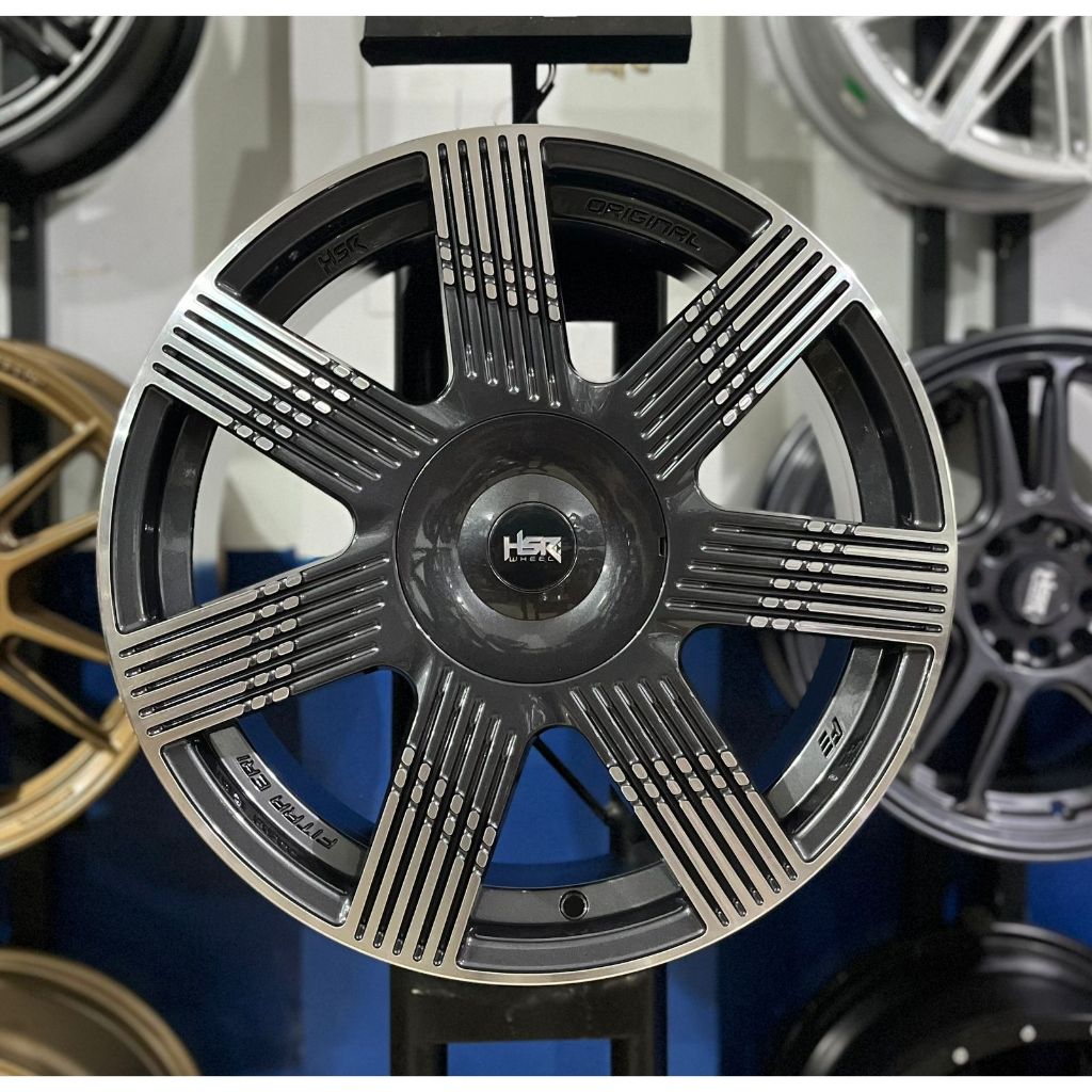 velg hsr ring 17 untuk innova camry zenix terios rush dll pelak racing terbaru ring 17 HSR FE TRANSP