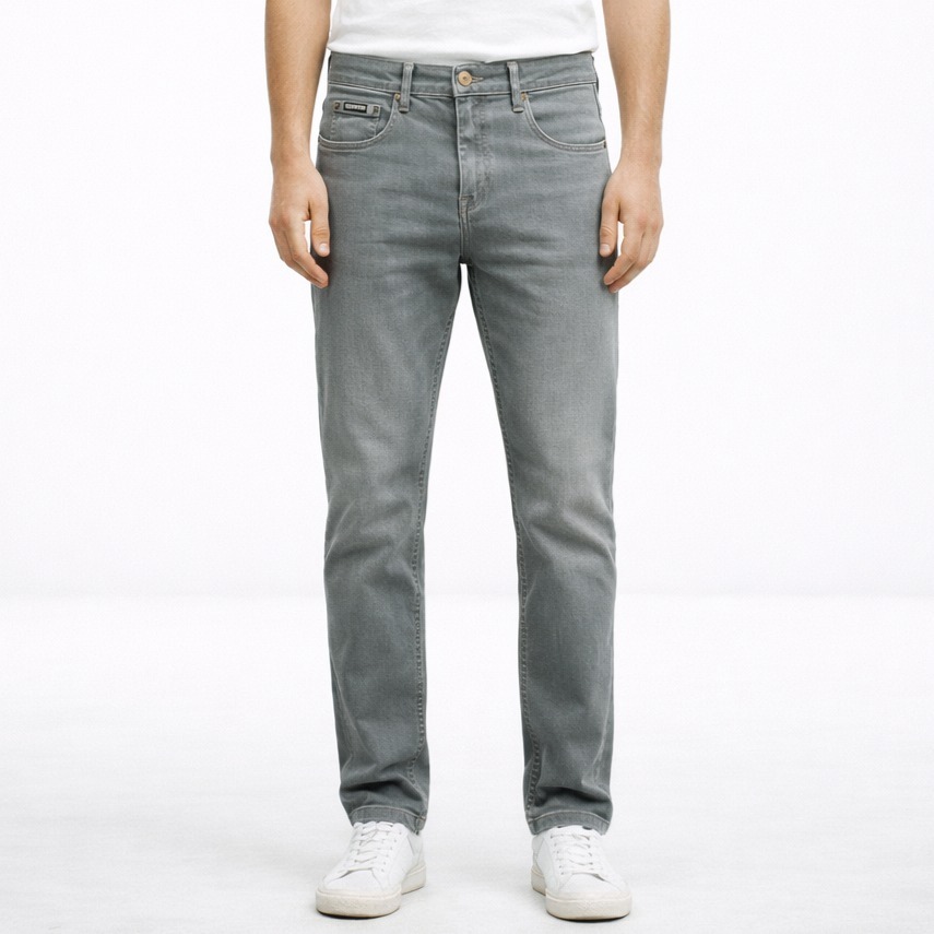 JB Boss Hudson Regular Basic Lurus Celana Panjang Jeans Denim Stretch Melar Pria Men