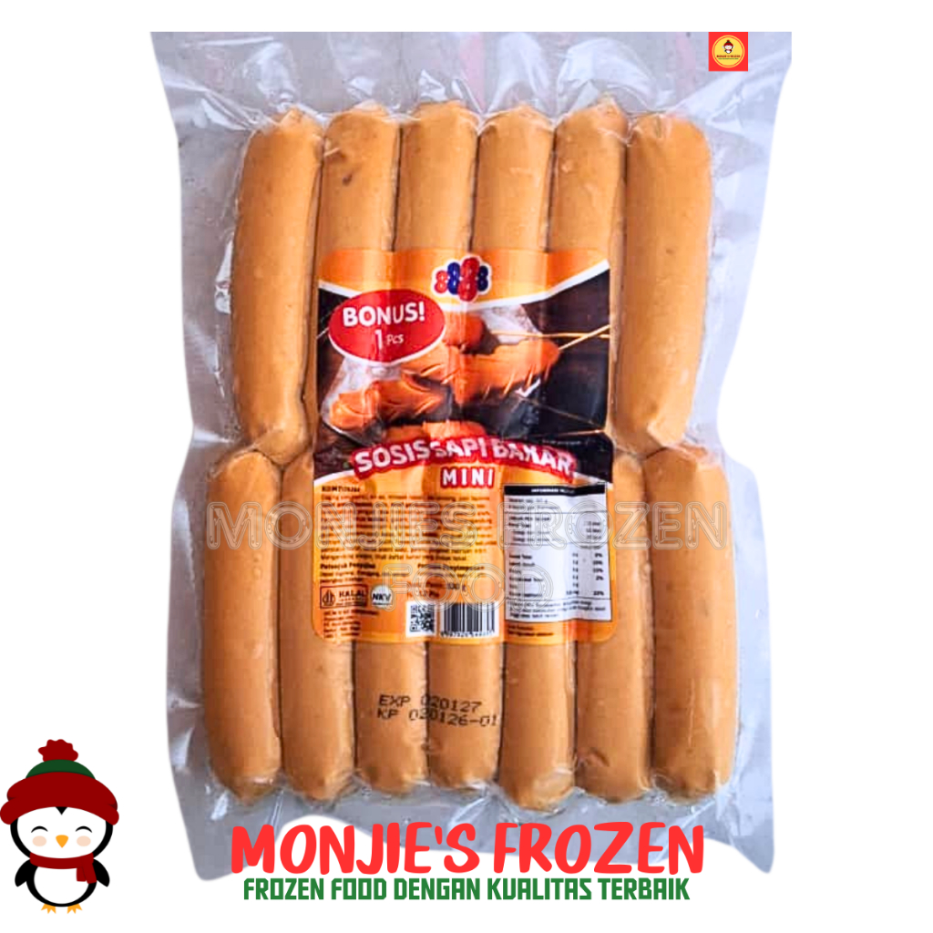 8888 Sosis Bakar Mini 12 + 1 500gr