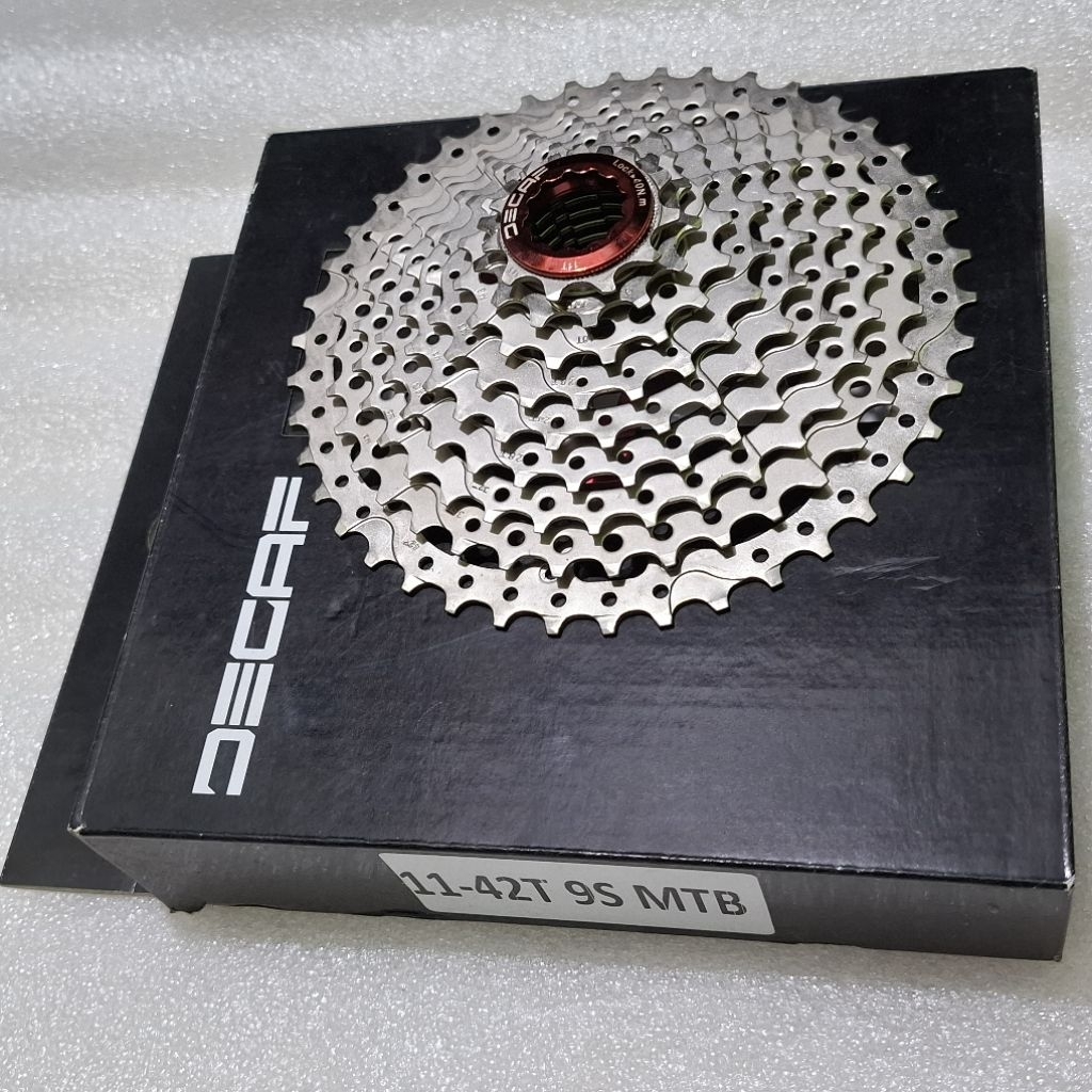 Sprocket 9Speeed 11-42t cocok untuk nanjak - Sprocket 9 Speed 11-42t - Sprocket 9 speed 42t
