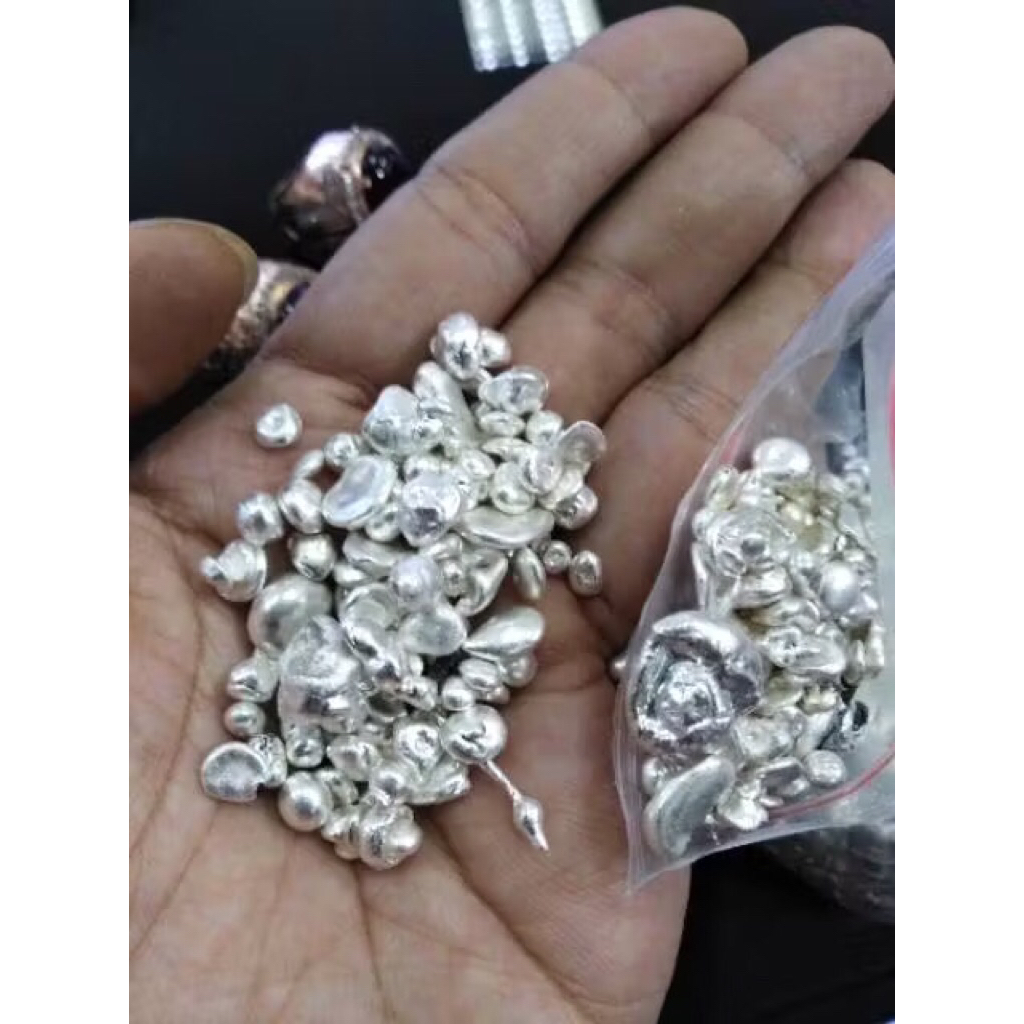 99% Perak Asli Murni Perak Granule