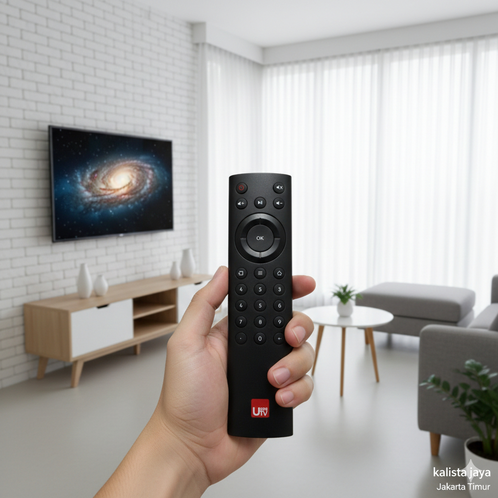 REMOTE RECEIVER PARABOLA INDIHOM USEETV ORIGINAL ASLI