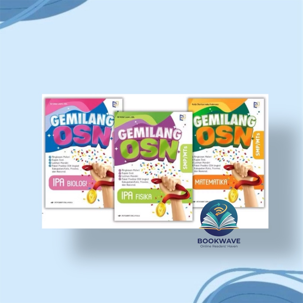 [ORI] BUKU GEMILANG OSN MATEMATIKA - BUKU GEMILANG OSN IPA FISIKA - BUKU GEMILANG OSN IPA BIOLOGI SM