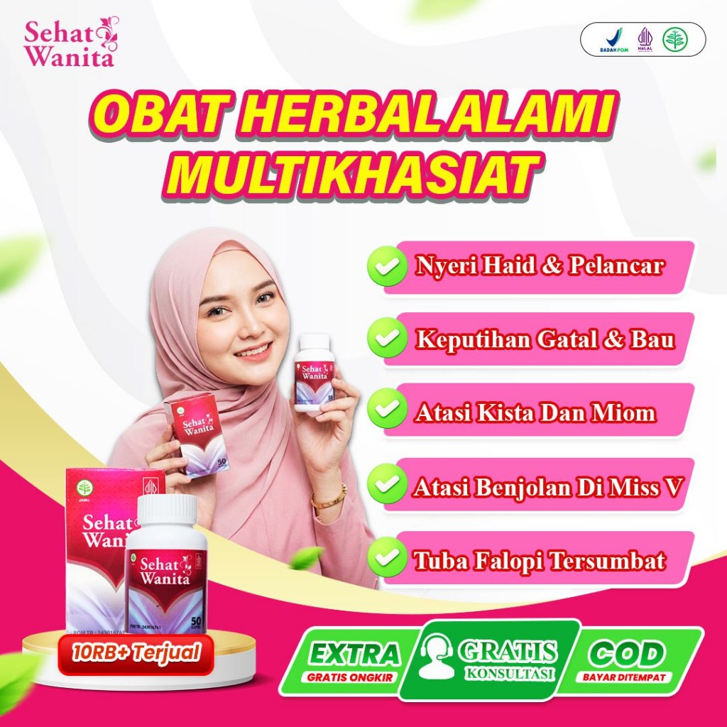 Sehat Wanita Untuk Membersihkan dan merapatkan dinding rahim Meningkatkan Hormon Estrogen Menormalka