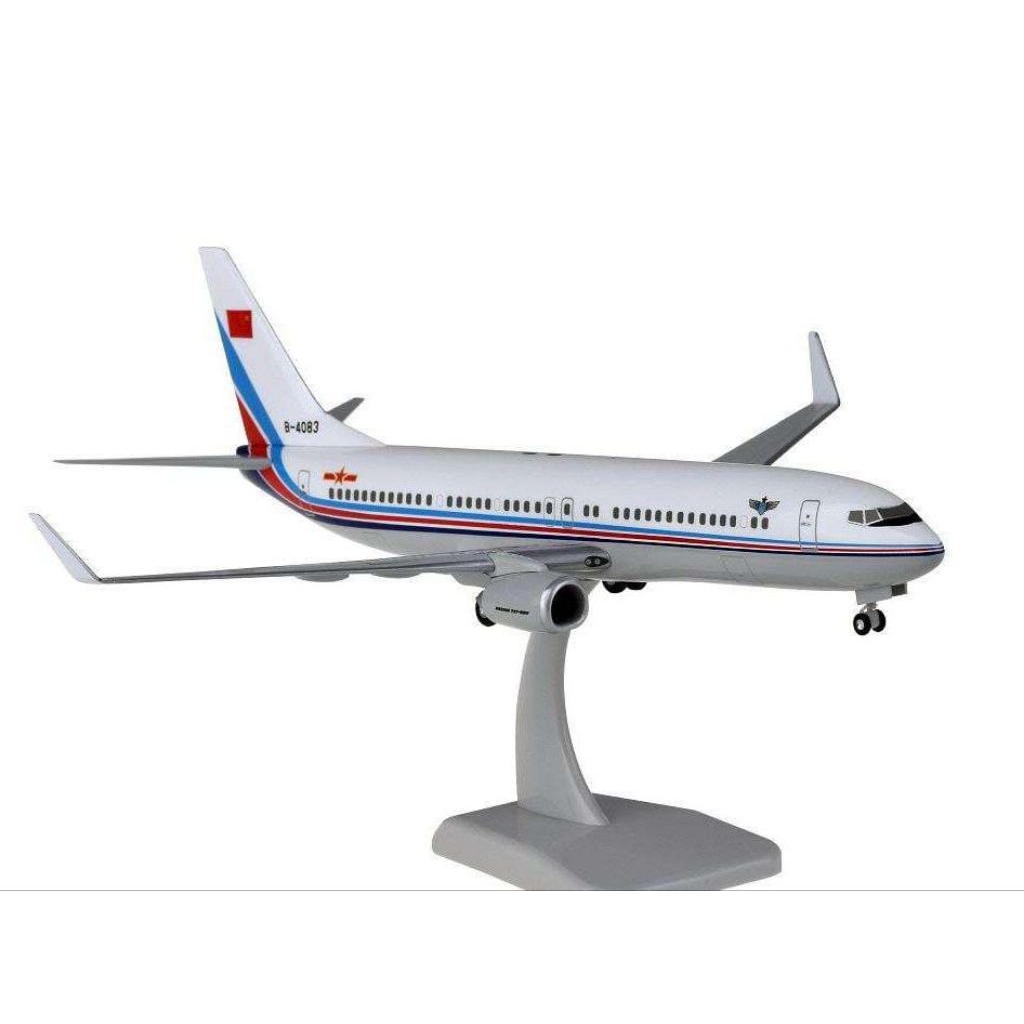 Miniatur Diecast Pesawat B737-800 Peoples Liberation Army Air Force PLAAF Hogan Wings Skala 1/200
