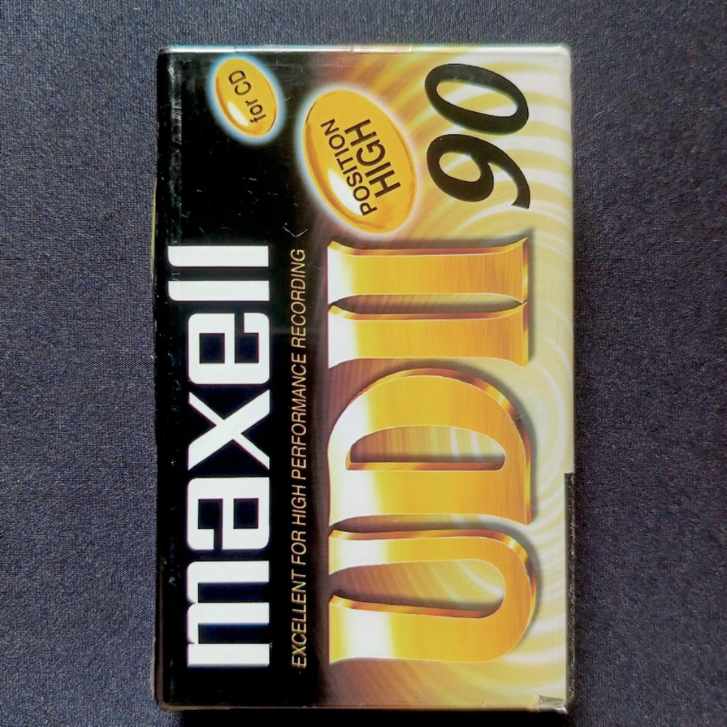 Kaset Kosong Maxell UD II 90 (Blank Cassette Tape) (Sealed)