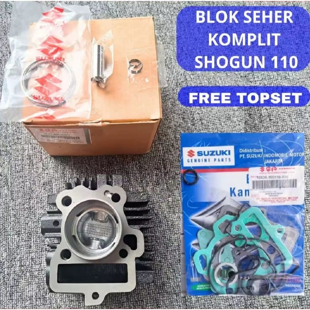 Blok seher Komplit Shogun 110,R/Shogun kebo, Shogun R 110.