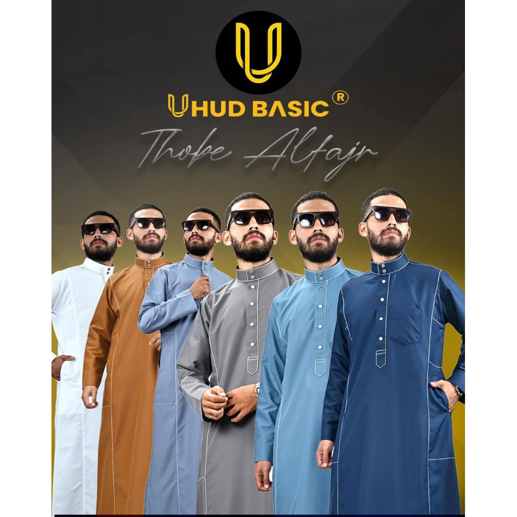 UHUD BASIC - Jubah Gamis Manly & Thobe Alfajr