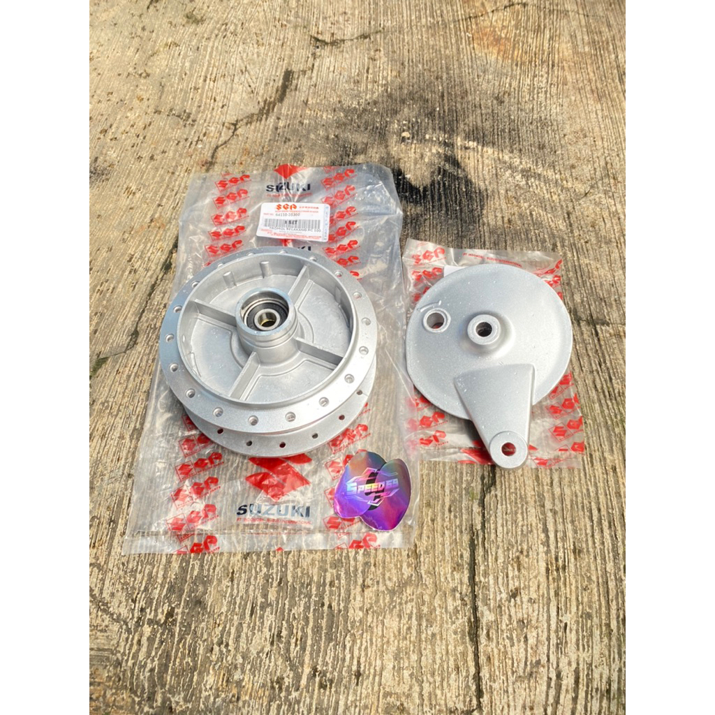 TROMOL BELAKANG TUTUP TROMOL SUZUKI RC 80 RC 100 BRAVO CRYSTAL