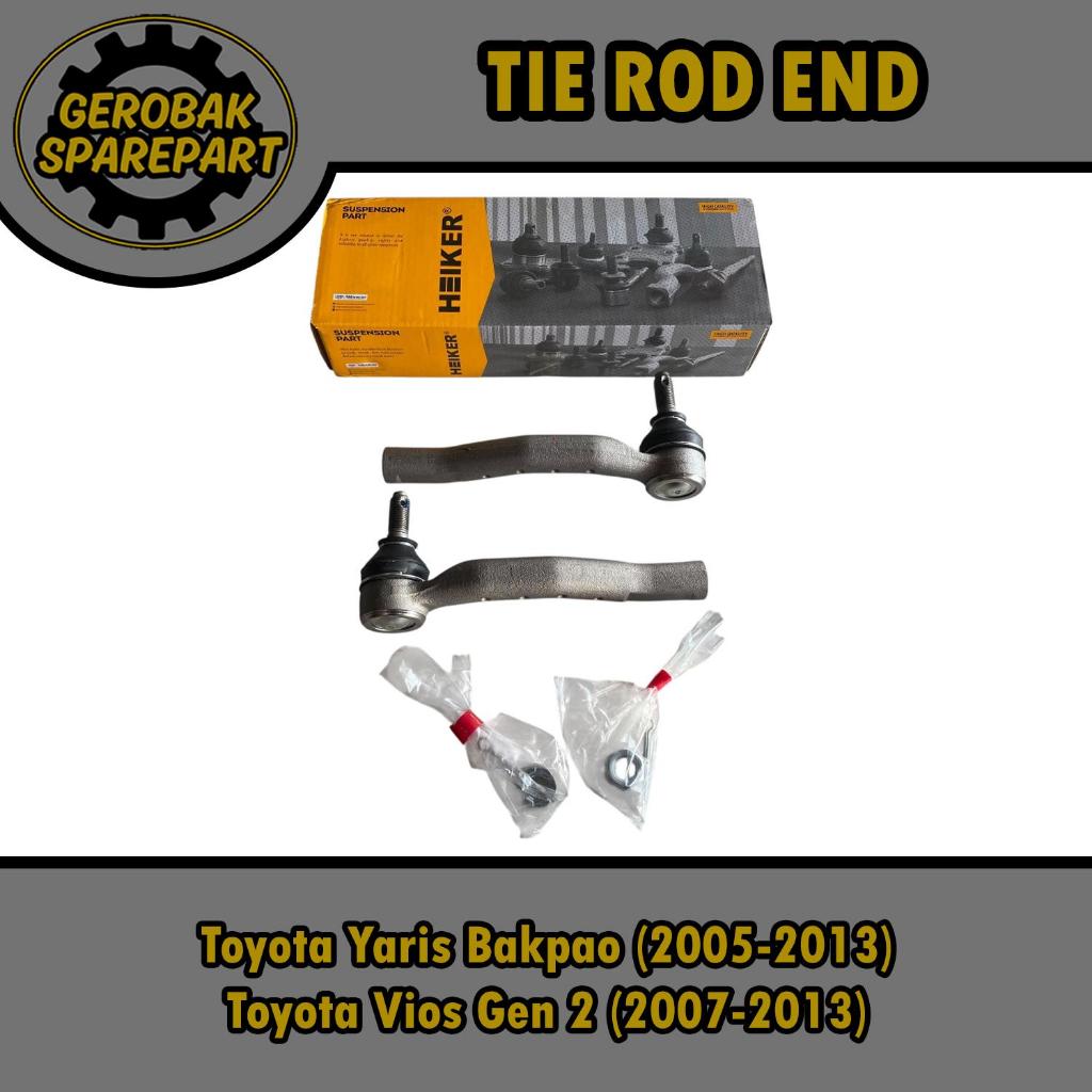 Tie Rod End - Toyota Yaris Bakpao (2005-2013) / Vios New Gen 2 (2007-2013) Heiker
