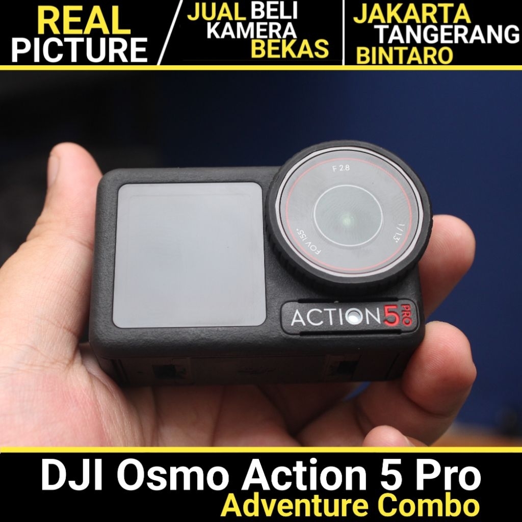 DJI Osmo Action 5 Pro Adventure Combo BEKAS