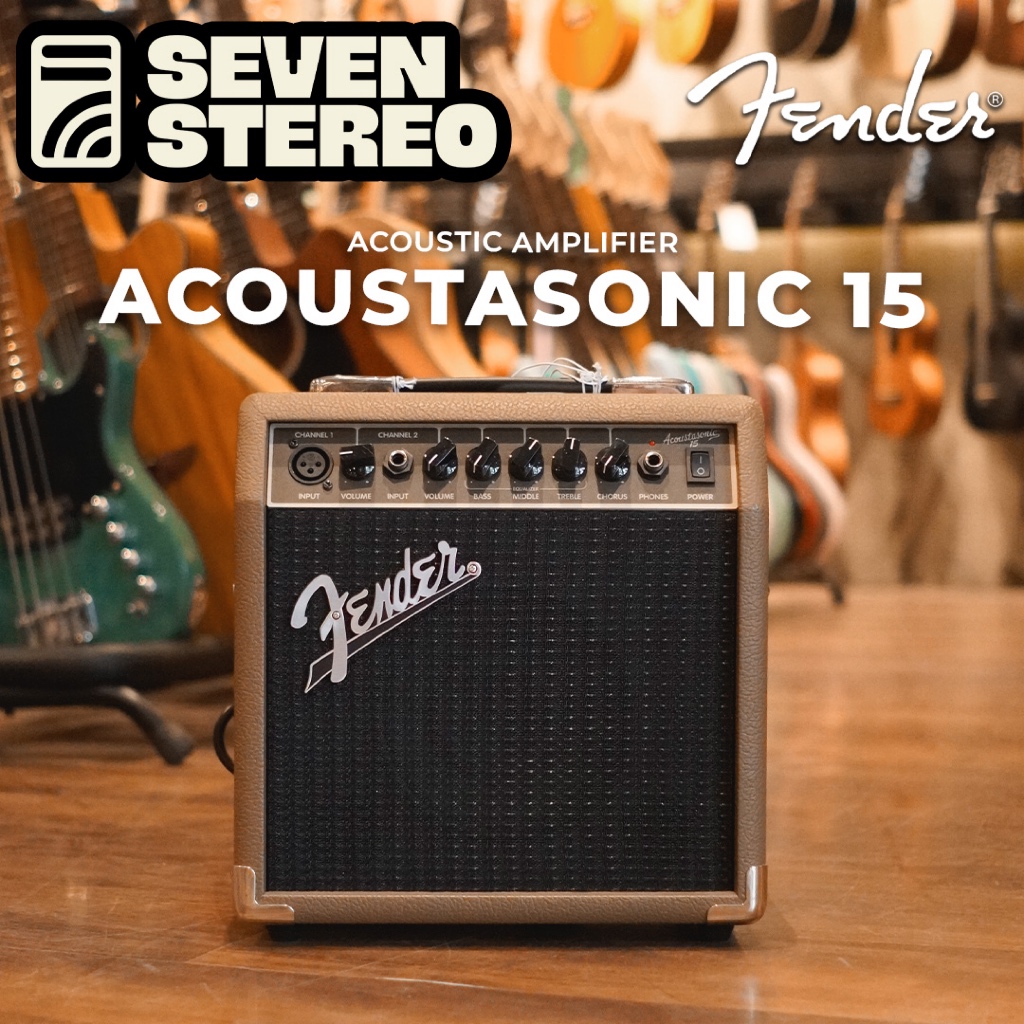 Fender Acoustasonic 15 Acoustic Guitar Amplifier