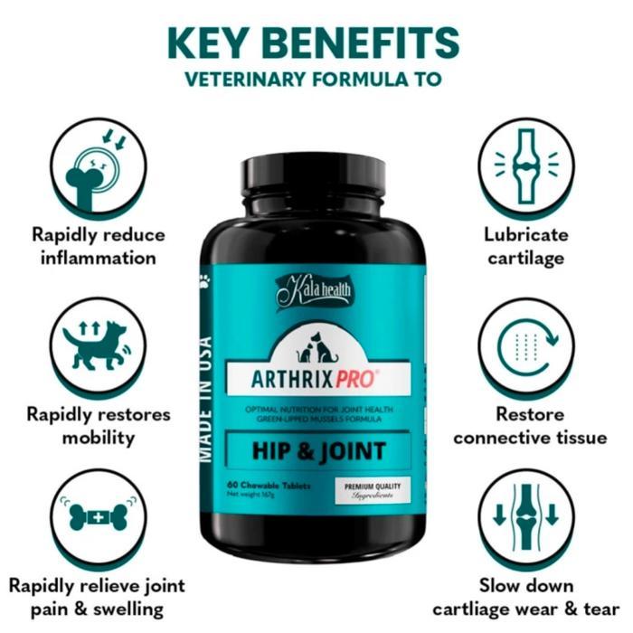 Kalahealth Arthrix Pro Vitamin Tulang dan Sendi untuk Kucing dan Anjing