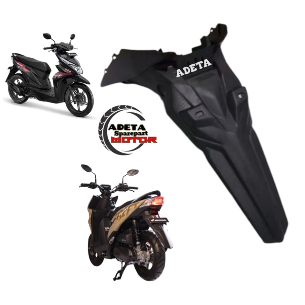 Slebor Belakang Spakbor Belakang Motor Beat New Beat ESp Beat Street Tahun 2016_2019 Murah