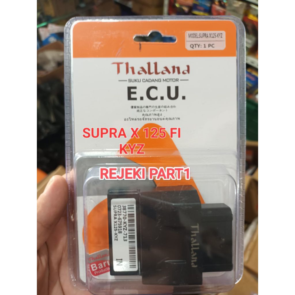 ECU SUPRA X 125 FI INJEKSI / KYZ ECU PENGAPIAN (THALLAND)