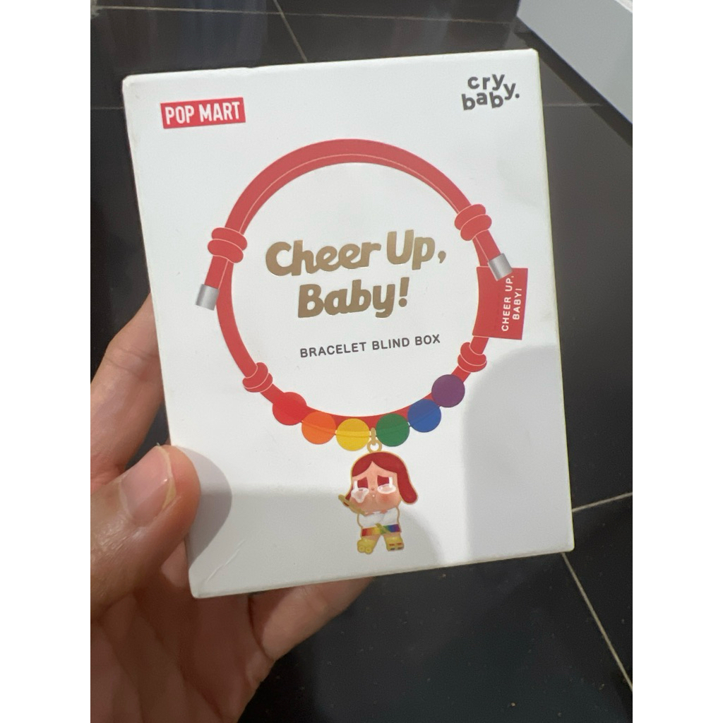 CRYBAby cheer up bracelet gelang crybaby lucu ready dan original popmart