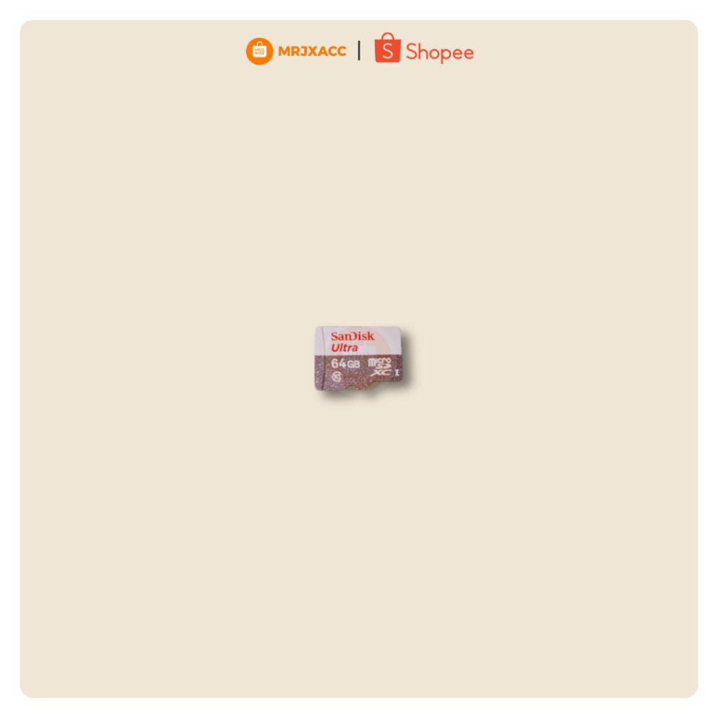 SANDISK Ultra MicroSDXC 64GB - MicroSD Original Merek Sandisk Compatible For Smartphone, Tablet, Lap