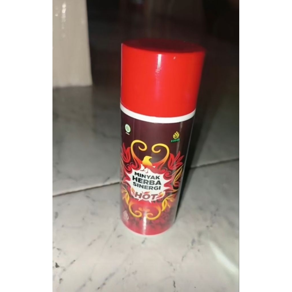 ORIGINAL HNI MINYAK HERBA SINERGI HOT MHS minyak butbut merah asli HPAI isi 100 ml orisinil ori miny