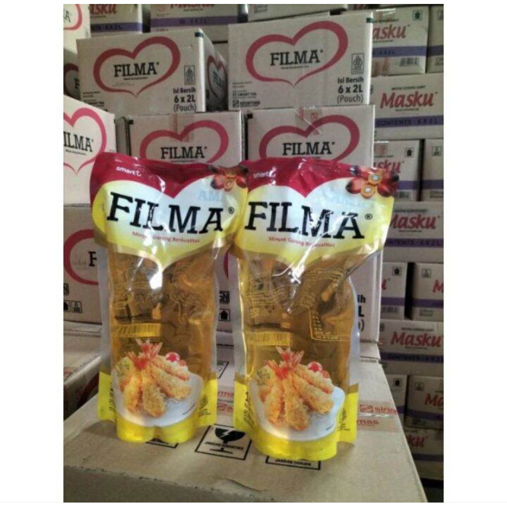 SIBRAYA Mart | Minyak Goreng Filma 1 Liter | Filma Minyak Goreng Pouch 1 Liter