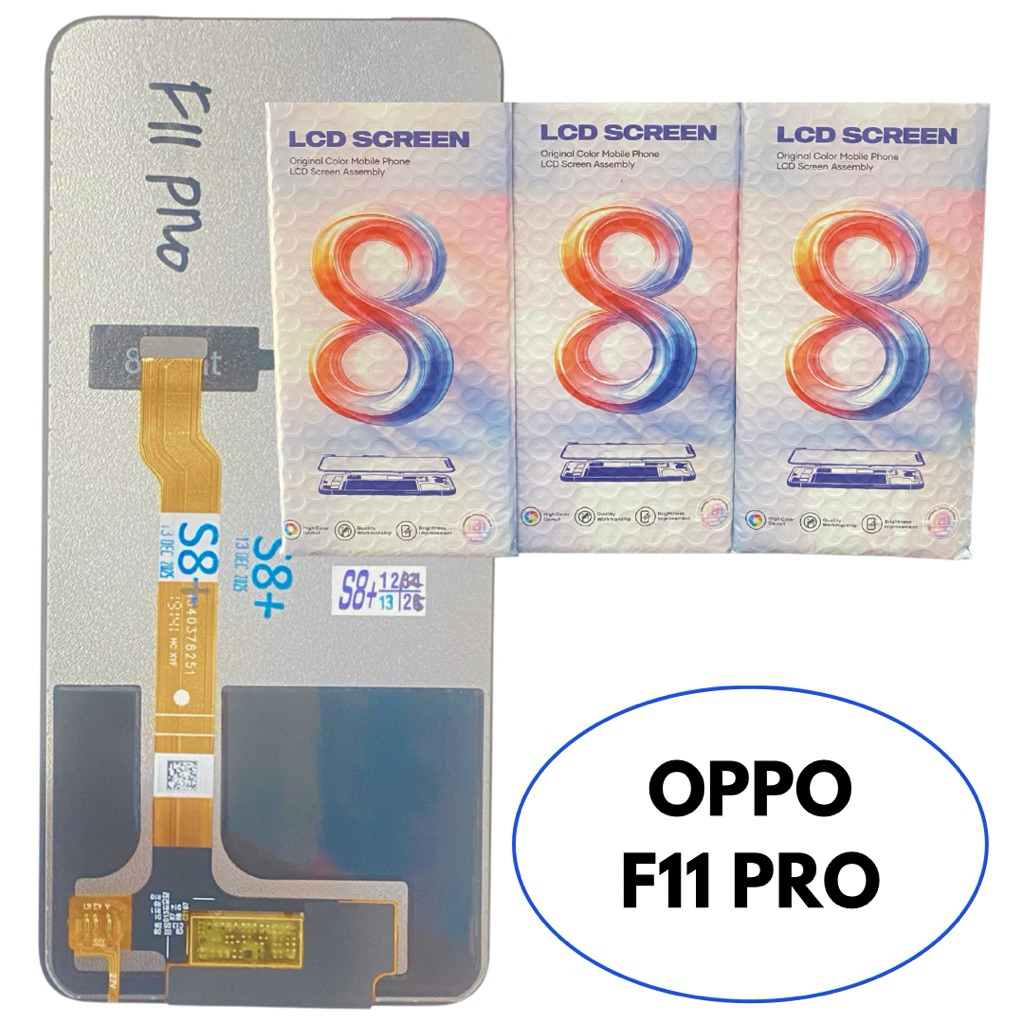 LCD ORIGINAL OPPO F11 PRO FULLSET BLACK