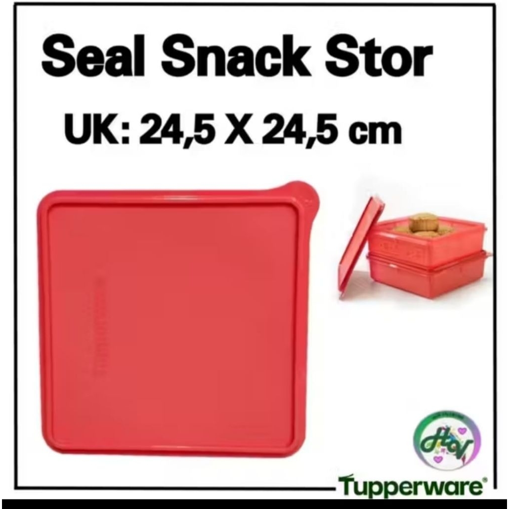 Tutup snack stor Tupperware