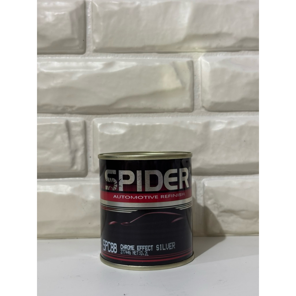 CAT PU SPIDER CHROME EFFECT SILVER SPC88