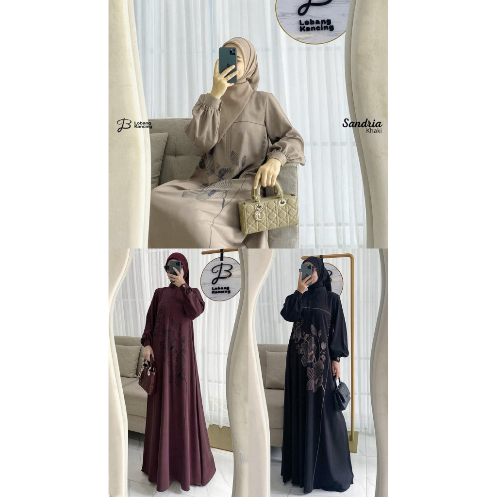 Sandria Dress by Lobang Kancing