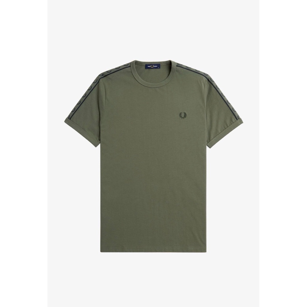 TSHIRT FRED PERRY CONTRAST RINGER TAPED M4613/W49