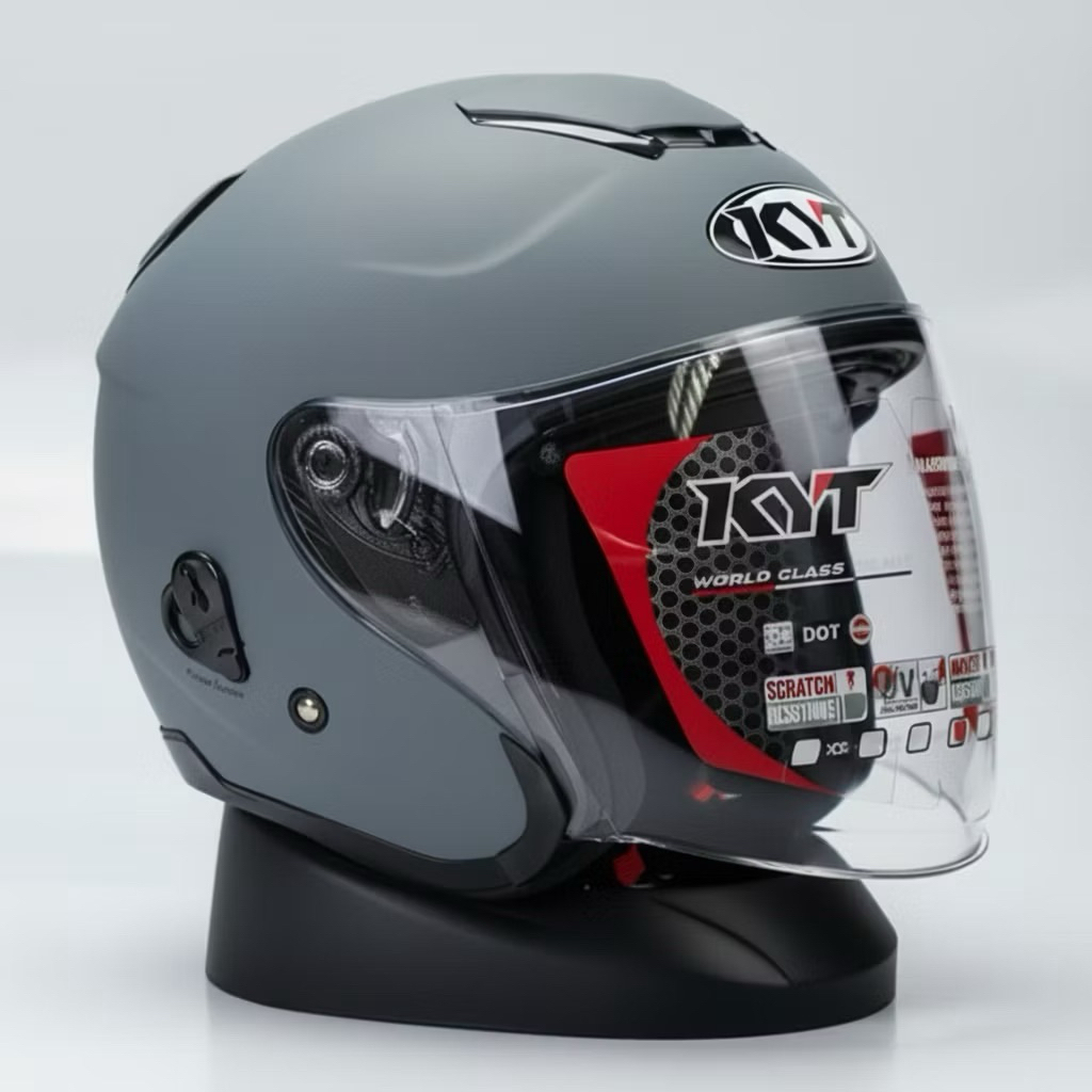 HELM KYT KYOTO ORIGINAL MIRIP ASLI 100% SNI BONUS STIKER KYT