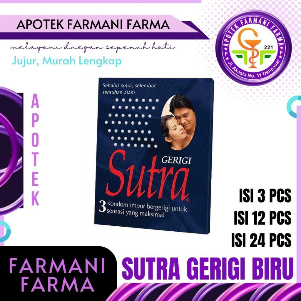 Kondom Sutra Biru / Kondom Sutra Gerigi