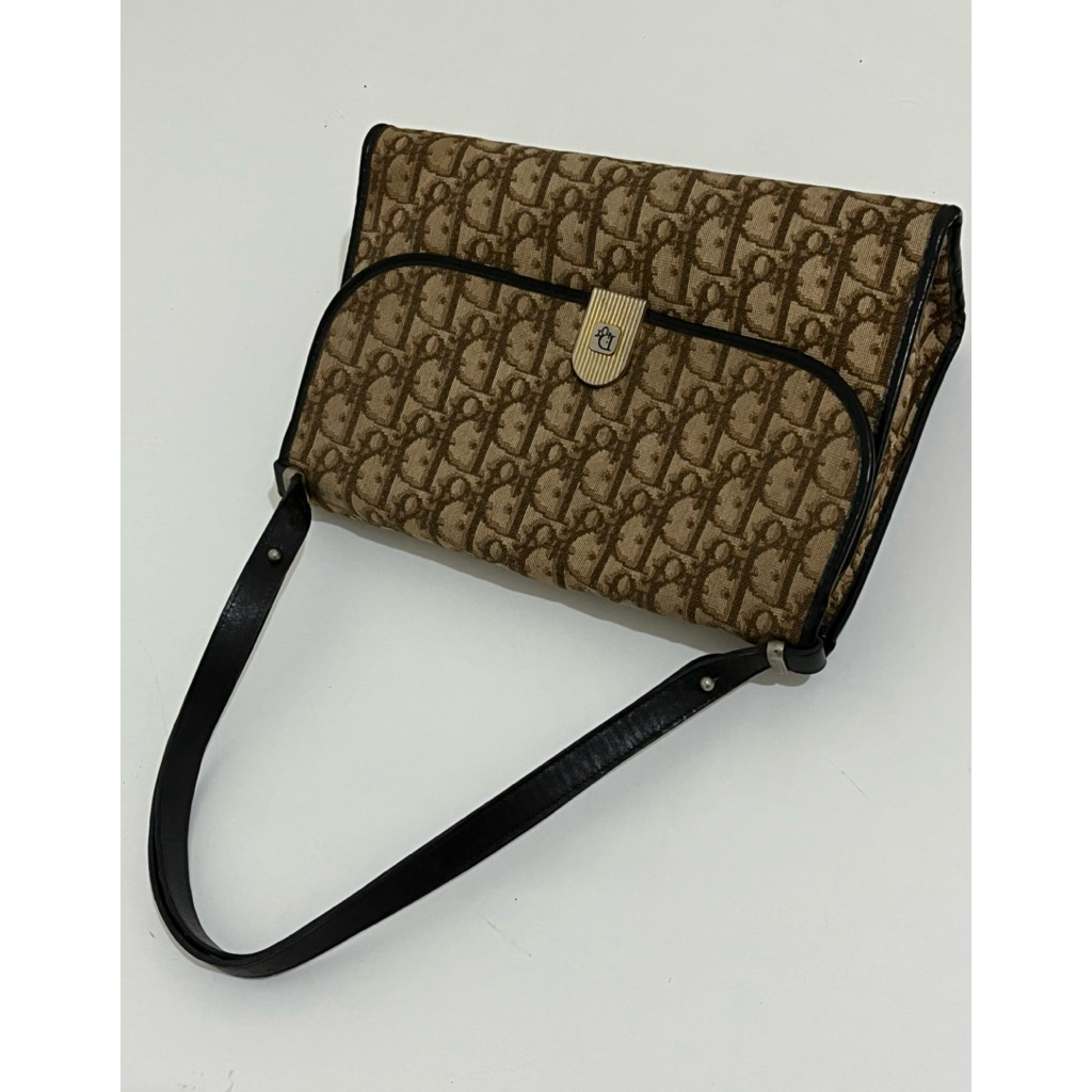DIOR MONOGRAM VINTAGE SHOULDER BAG