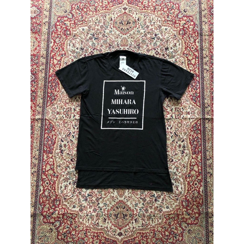 Kaos Maison mihara yasuhiro Tshirt Maison mihara yasuhiro japan H861