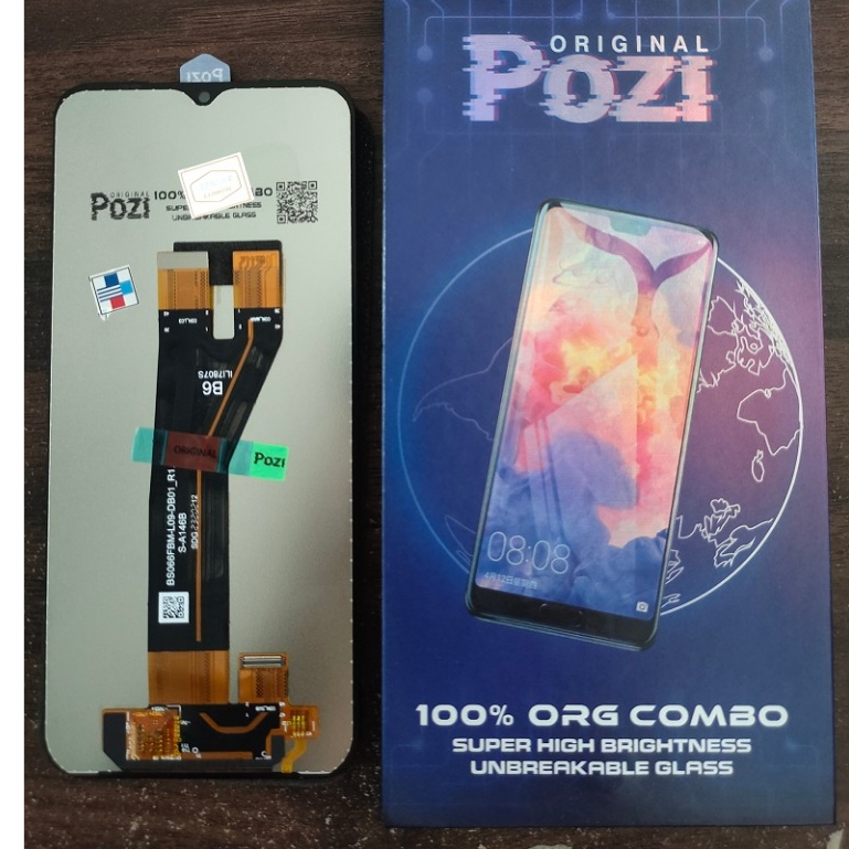 LCD TOUCHSCREEN SAMSUNG A146B ORG POZI(CON BIG 48 PIN) GALAXI A14 5G BLACK