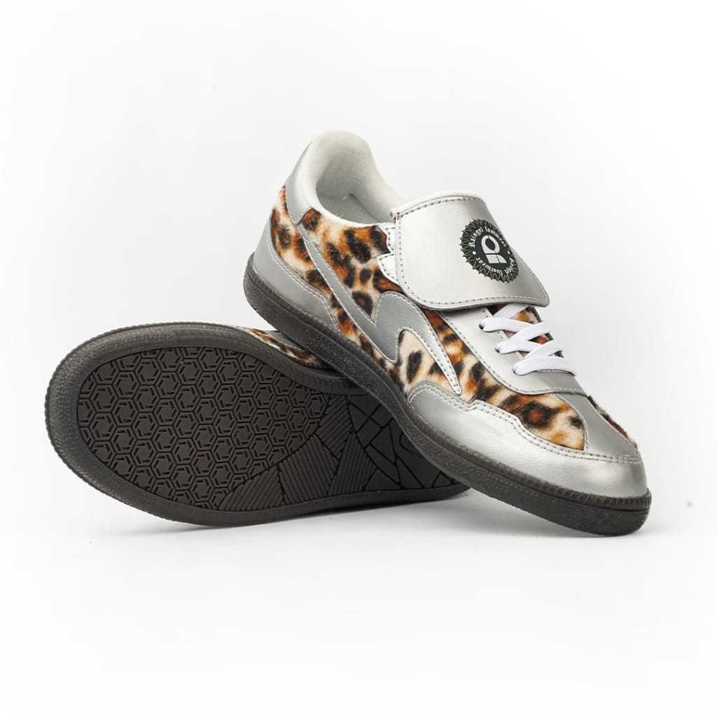 RAINGEL FOOTWEAR Sepatu Sneakers Pria Wanita Lokal Original Motif Macan Leopard